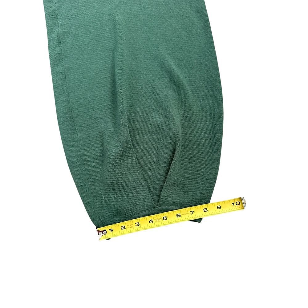 Free People Beach Freya parachute wide-leg green knit pants size XL - Picture 9 of 13